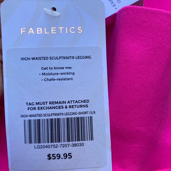 NWT! Fablitic Leggings - Small - Picture 3 of 3